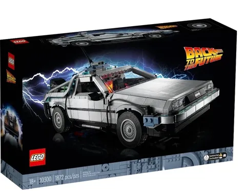LEGO Back to the Future Time Machine 10300 DeLorean Car Set –1872 Pcs New Sealed