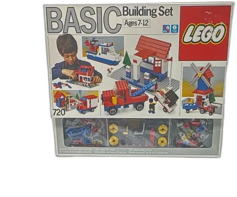 LEGO Basic Building Set 720 1985 Complete Sealed Bags Vintage Classic