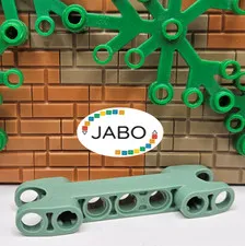 (S13/10/7) LEGO Technic 50898 Axle Pin Connector 2 x 7 Axle Connector Green