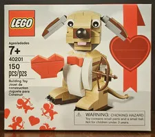 LEGO Seasonal Valentine's Cupid Dog (40201) New & Factory Sealed