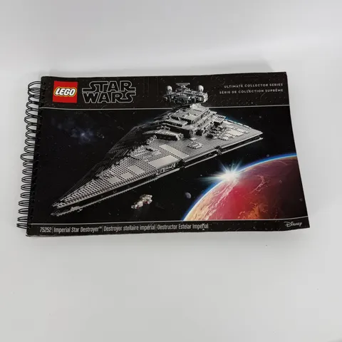 LEGO Imperial Star Destroyer 75252 Instruction MANUAL ONLY