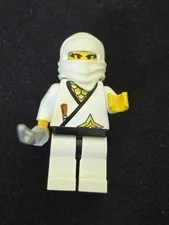 Lego White Ninja Princess Minifigure With Accessories
