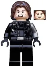 LEGO® Minifigure Super Heroes sh0257 Winter Soldier Black Hands and Holster