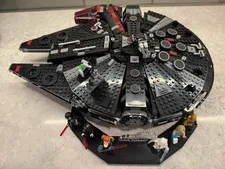 LEGO Star Wars: The Dark Falcon 75389 w ALL 6 Figs, Instructions & Display Stand