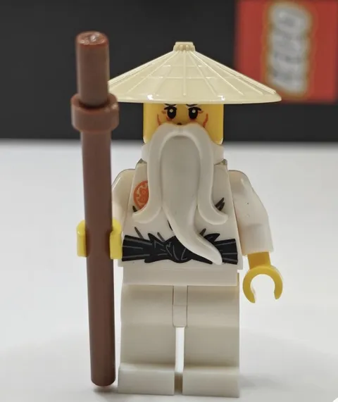 NEW Ninjago Sensei Wu Custom Lego Minifigure 70626 Dawn Iron Doom Hands of Time