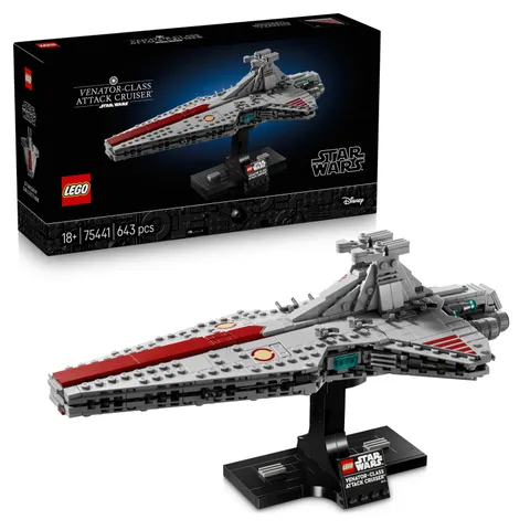 LEGO Star Wars 75441 Venator-Class Attack Cruiser Building Set for Adults - Repu