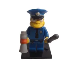 LEGO Minifigure The Simpsons 71005 Chief Wiggum Megaphone Night Stick Baton 2014