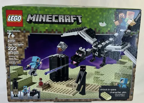 LEGO Minecraft The End Battle 21151 Ender Dragon New Sealed Box Minor Wear