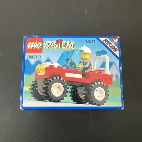 Vintage LEGO Town 6511 Fire Rescue Runabout Retired Set 1992 Brand NEW Sealed