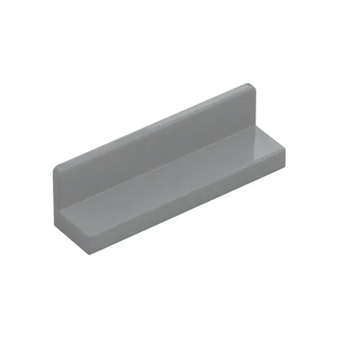 LEGO 60x Light Bluish Gray Panel 1 x 4 x 1 inv.599