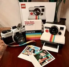 LEGO Ideas 21345 Polaroid OneStep SX-70 Camera/bonus set included/w booklet
