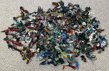 Lego Bionicle 12lb Lot Weapons Masks Parts Pieces Figures Hero Factory As Is