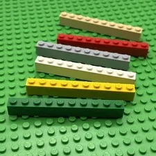 LEGO® Parts 6111 (2 pcs) Brick 1 x 10