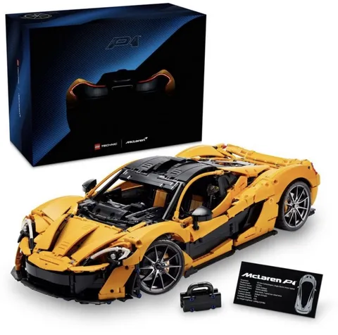 LEGO Technic 42172 McLaren P1 Hypercar Model Kit Adult Build Set