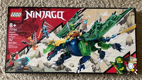 LEGO NINJAGO (71766) LLOYD'S LEGENDARY DRAGON - SEALED RETIRED