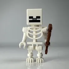 LEGO Skeleton Minifigure Minecraft with Bow and Arrow NEW - Toy Boxed SHIP