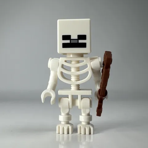 LEGO Skeleton Minifigure Minecraft with Bow and Arrow NEW - Toy Boxed SHIP
