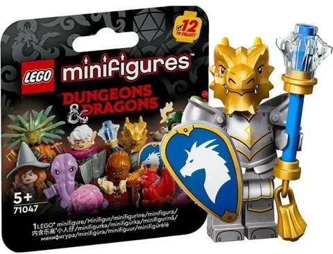 LEGO Dungeons & Dragons DRAGONBORN PALADIN Minifigure (71047) - NEW & SEALED