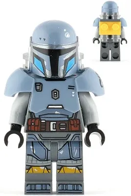 LEGO® Minifigure Star Wars sw1341 Paz Vizsla - Backpack without Clip