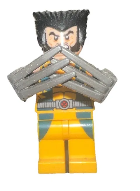 Lego Marvel Super Heroes Wolverine Minifigure Chopper Showdown