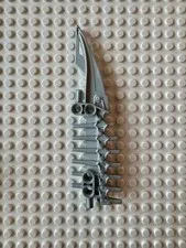 LEGO Bionicle Weapon Spined Long Blade 63149 - Pearl Light Gray