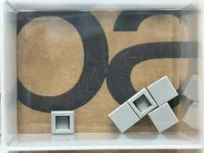 LEGO Parts - Light Bluish Gray Tile 1 x 1 - No 3070 - QTY 5