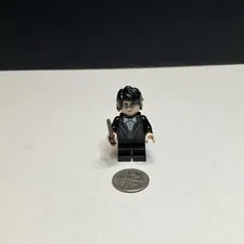 LEGO Harry Potter Black Suit White Bow Tie Minifigure From Set 75948