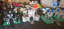 used lego sets lot complete, only a few of the sets are missing a couple of p