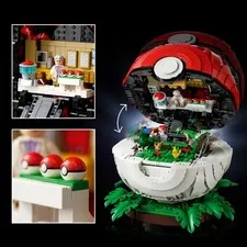 LEGO Pokemon 72154 Trainer Journey Poke Ball 2386pcs New Sealed 22 × 24 × 22 cm