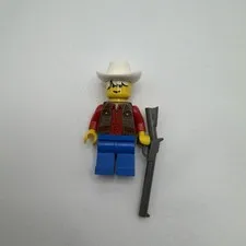 Cowboy Red Shirt 6769 6762 6765 Western Wild West Cowboys LEGO Minifigure Ww012
