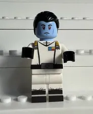 Brickluv Custom Printed LEGO Star Wars Grand Admiral Thrawn Minifigure