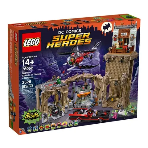 7-10 Day Ship, LEGO Super Heroes Batman Classic TV Series Batcave 76052, 18+