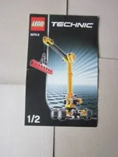 Lego Technic Building Instructions Instruction 8270 Part/Part 1 & 2 Cranes