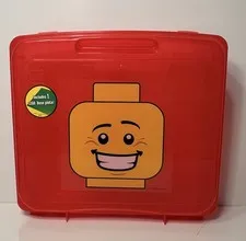 Lego Project Case Red Storage Container Organizer Holder 2010