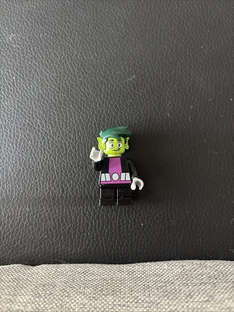 LEGO DC Super Heroes Beast Boy Minifigure Short Legs dim49