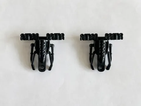 Lego 6024106 54271 Black Bionicle Zamor Sphere Launcher SHOOTER - Set of 2