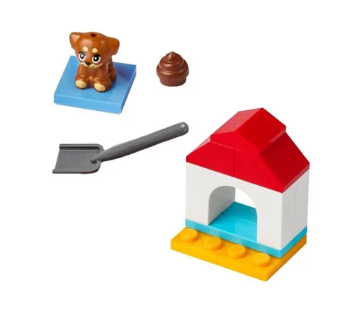 NEW Official Lego Doggie & Dog House Mini Set