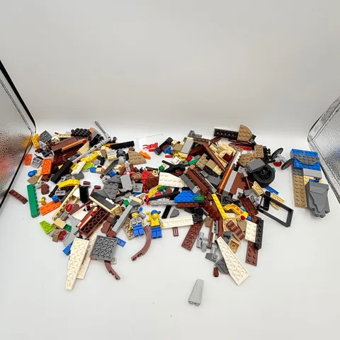 LEGO Bulk Mixed Lot Bricks Pieces Minifigures Construction City MOC Parts 1lb+