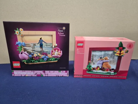 Lego 40702 40916 Seasonal Christmas & Botanicals Floral Picture Frame 2 pack 202