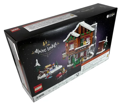 Lego Icons 10325 Alpine Lodge Winter Village New Sealed Retired 18+ Sold Out
