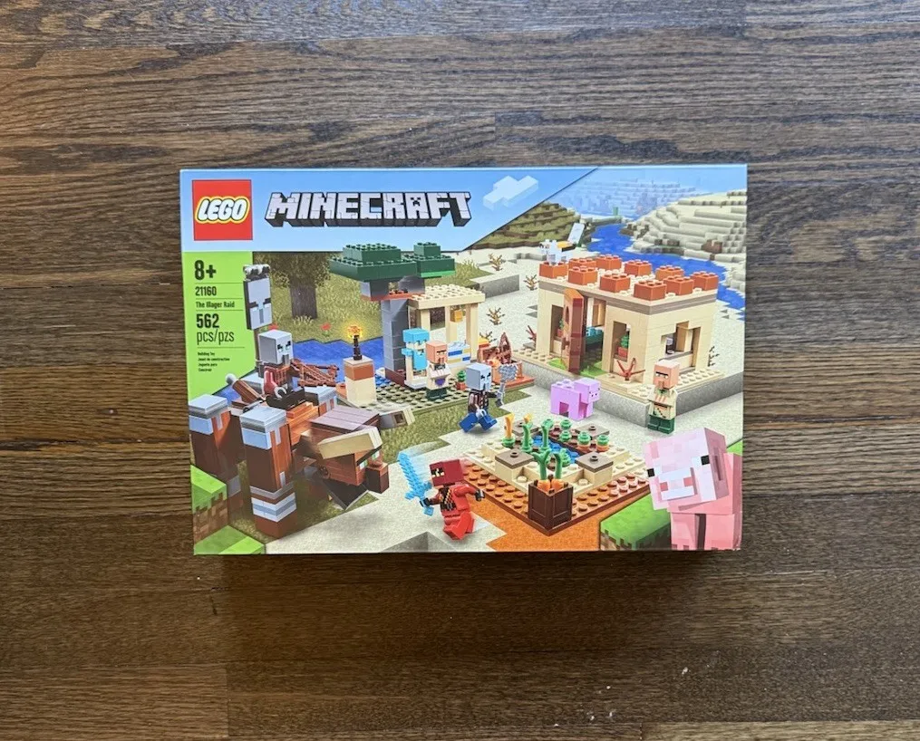 New Sealed LEGO Minecraft The Illager Raid 21160 RETIRED