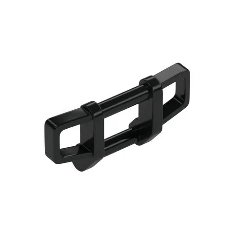 LEGO 20x Black Bar 1 x 4 x 1 2/3 (Grille Guard / Push Bumper) inv.601