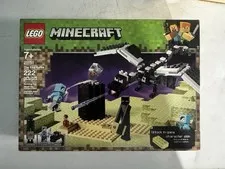 LEGO Minecraft The End Battle 21151 Complete Set 222 pcs Ender Dragon