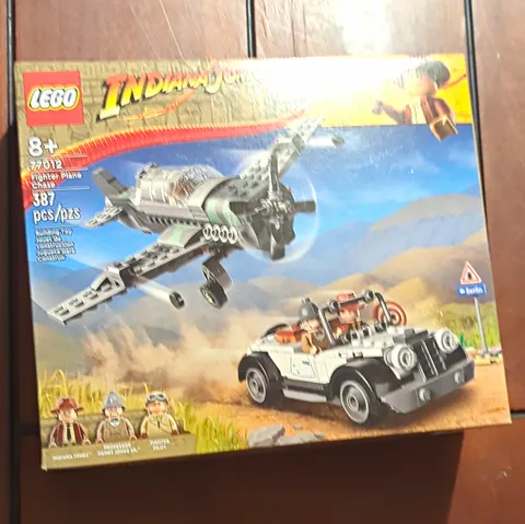 LEGO Indiana Jones Fighter Plane Chase 77012 387 pcs 8+ 2023 Boxed