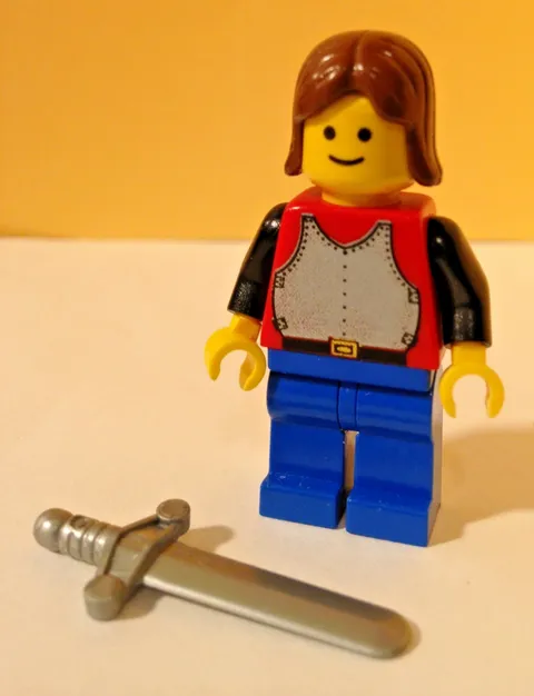 Lego cas197 Breastplate Knight - Minifigure - Castle - Released 1986-1987