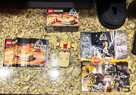 LEGO Star Wars Landspeeder (7110) Complete with Instructions and Box Retired