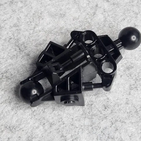 LEGO 47328 Bionicle Vahki Leg Lower Section Black x1 Genuine