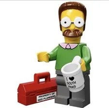 LEGO 71005 The Simpsons Series 1: Ned Flanders New Sealed Pack