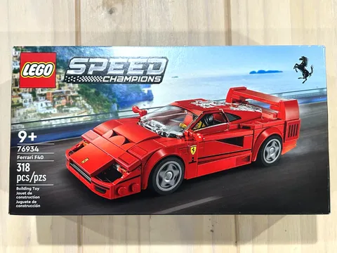 LEGO Speed Champions Ferrari F40 Supercar 76934 Complete set 318 pcs Unopened!