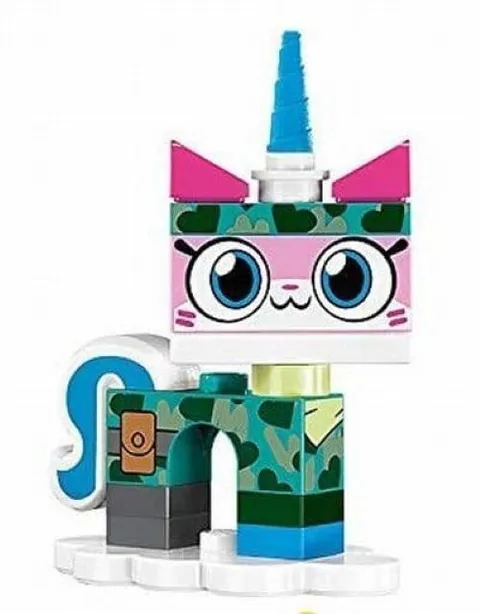 LEGO #41775 UNIKITTY SERIES 1 CAMOFLAUGE KITTY #8 MINIFIGURE 2018